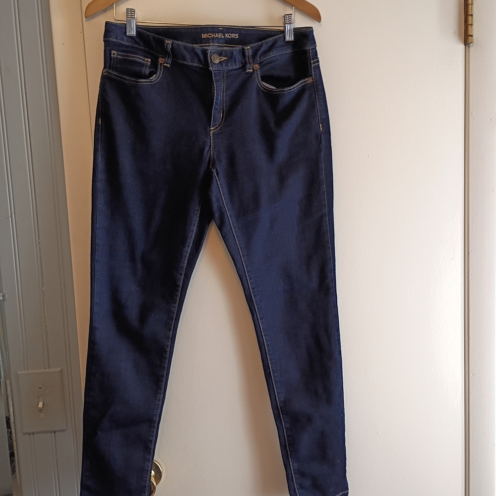 Michael Kors Dark Blue Skinny Jeans